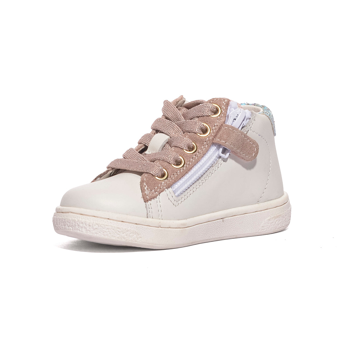 NATURINO 0012017858.31.1N29 WHITE CIPRIA Sneakers Bambina 