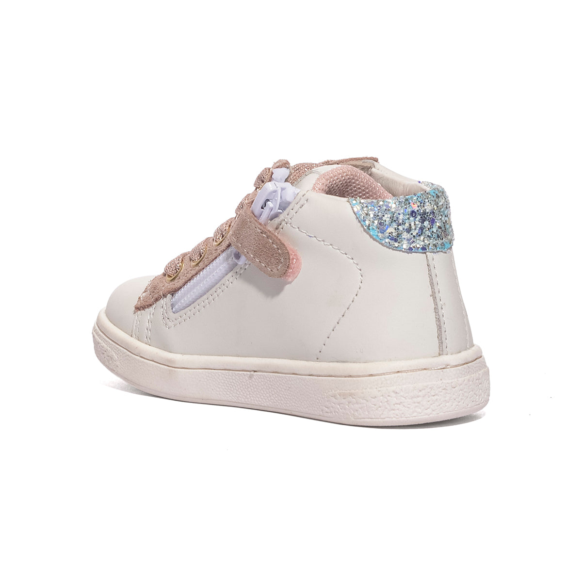 NATURINO 0012017858.31.1N29 WHITE CIPRIA Sneakers Bambina 