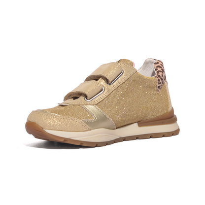 NATURINO 0012017869.27.2Q10 PLATINUM BEIGE Sneakers Bambina 