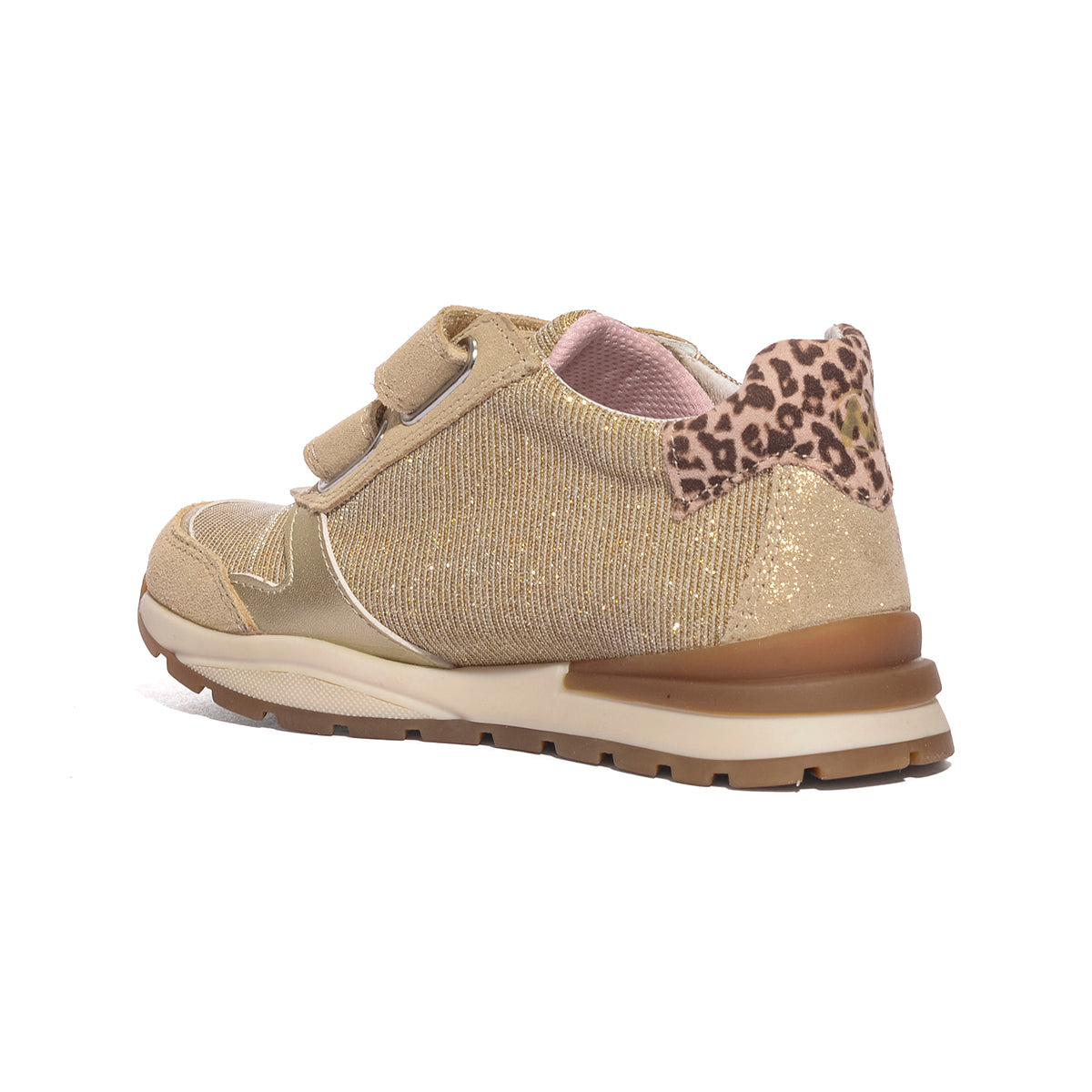 NATURINO 0012017869.27.2Q10 PLATINUM BEIGE Sneakers Bambina 