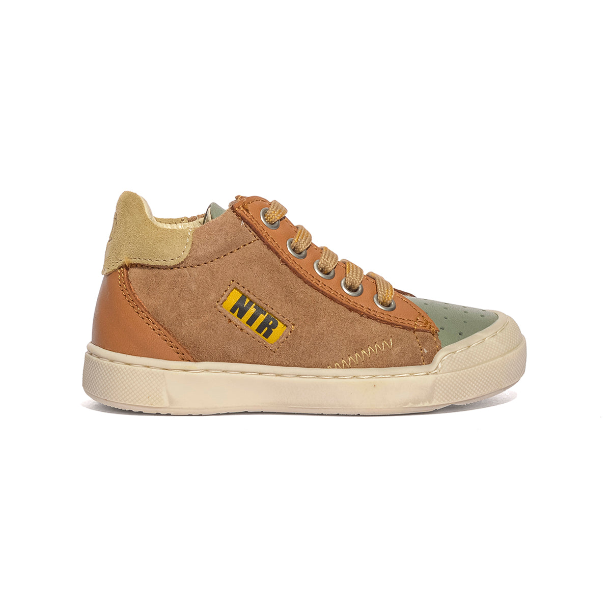 NATURINO 0012018090.02.3F36 SAGE COGNAC Sneakers Bambino 