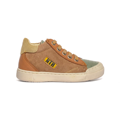 NATURINO 0012018090.02.3F36 SAGE COGNAC Sneakers Bambino 