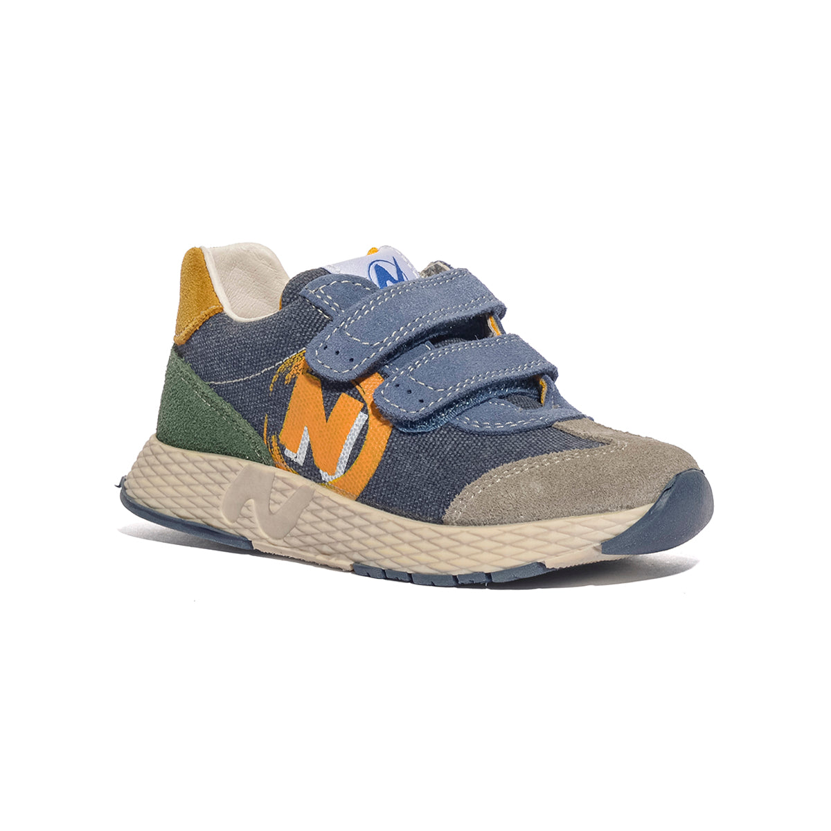 NATURINO 0012018225.16.1B20 DARK GREY AZURE Sneakers Bambino 