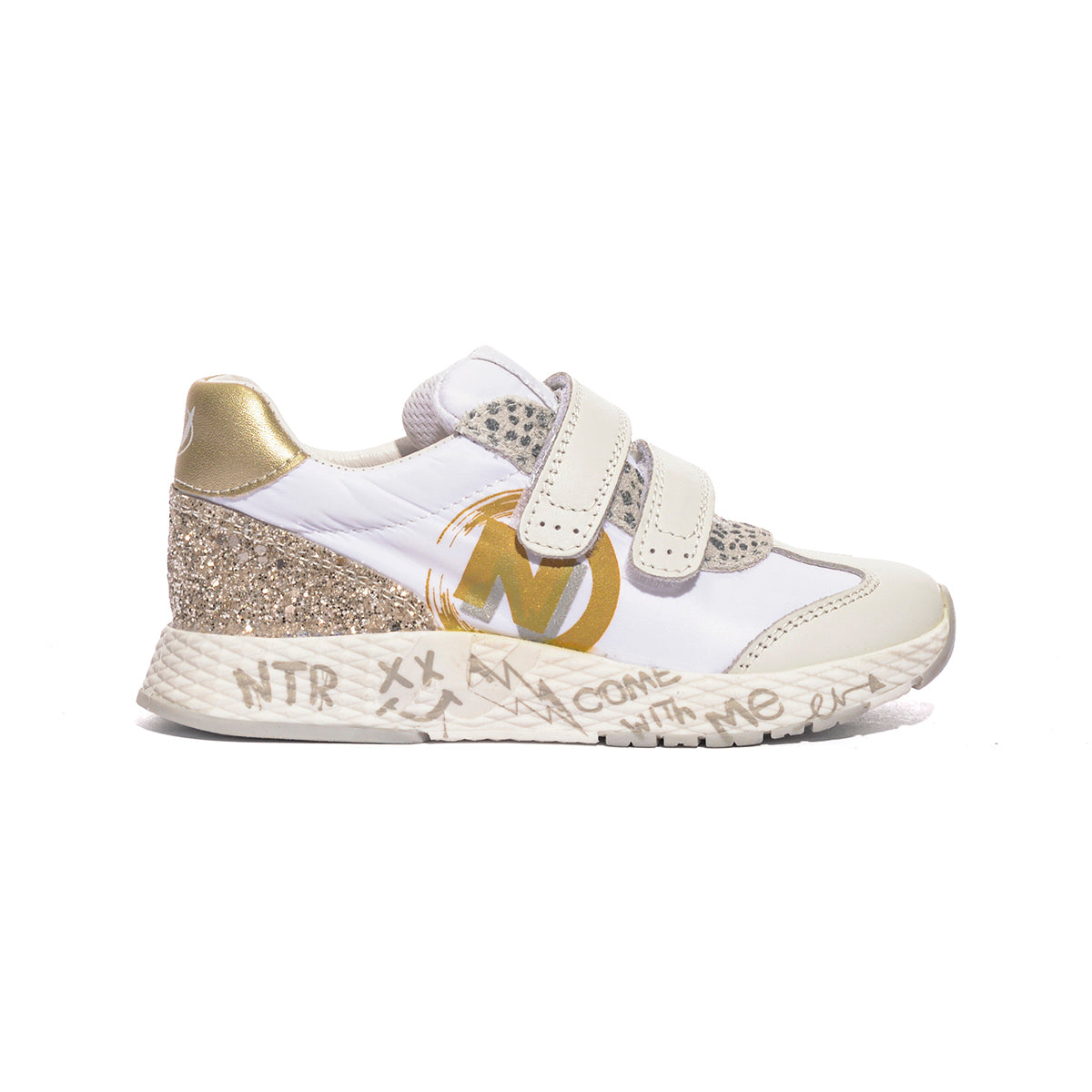 NATURINO 0012018225.22.1N02 BIANCO Sneakers Bambina 