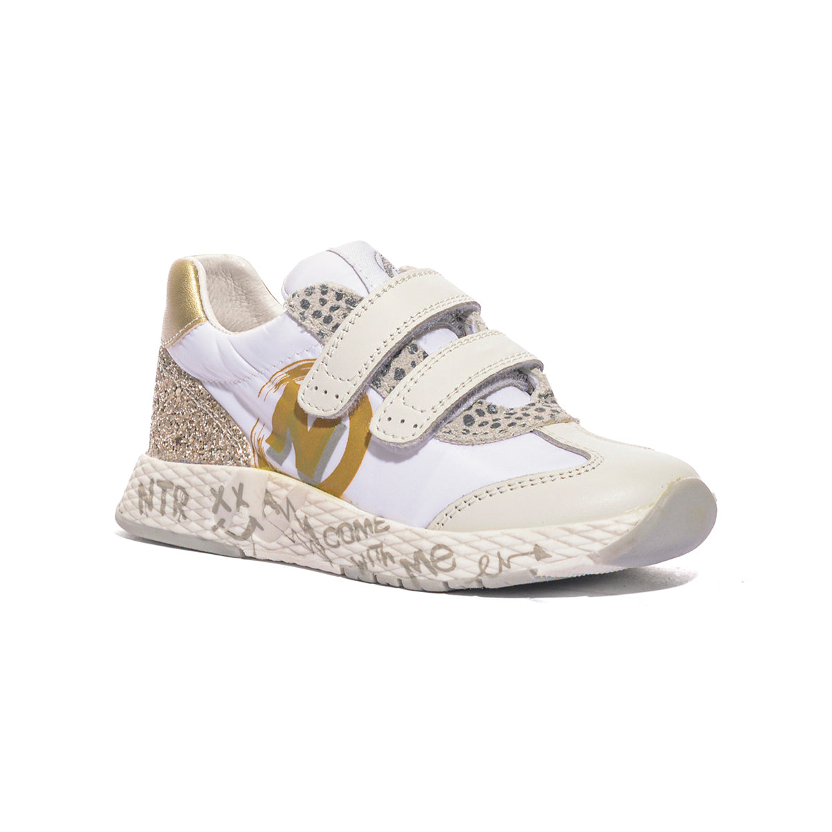 NATURINO 0012018225.22.1N02 BIANCO Sneakers Bambina 