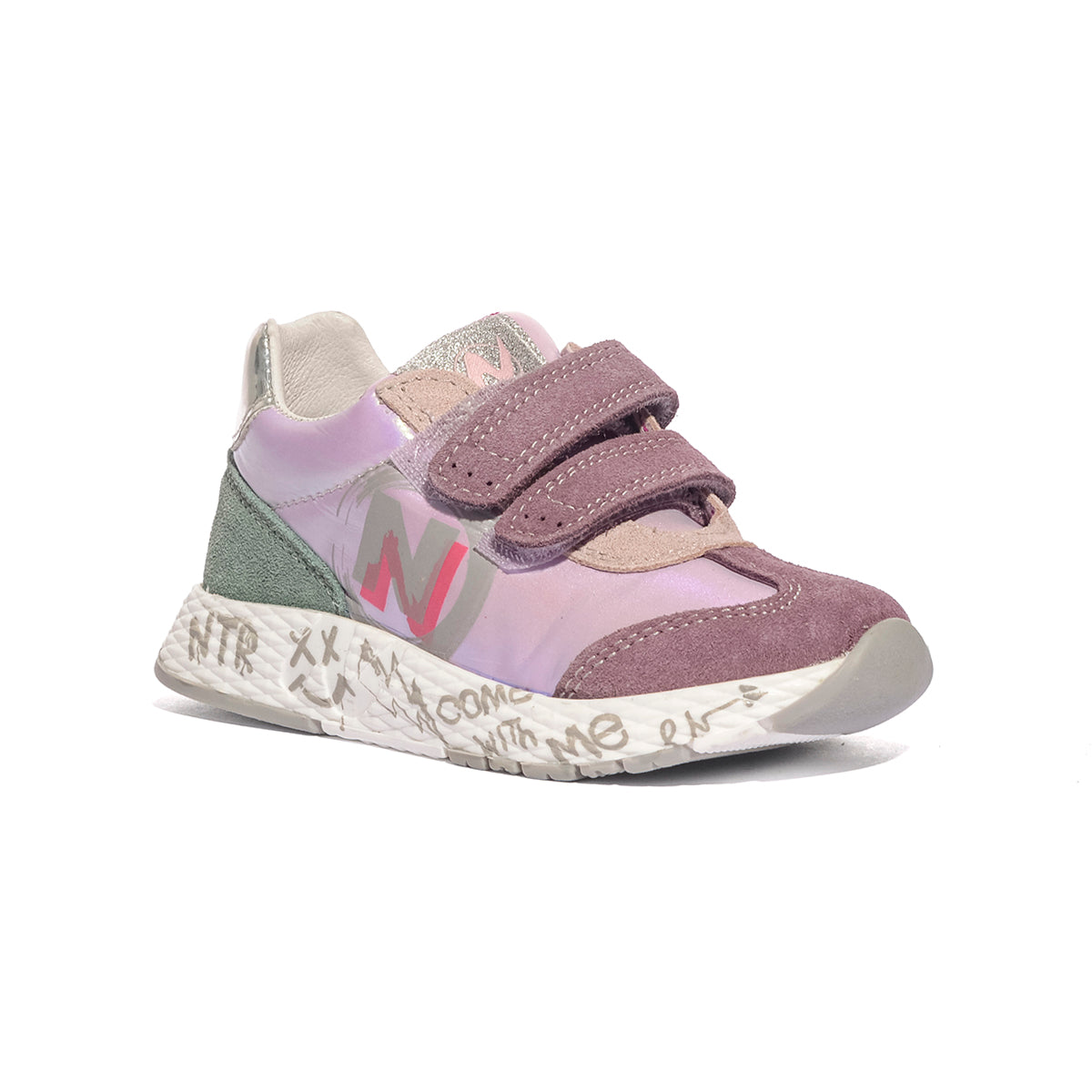 NATURINO 0012018225.31.1I46 MAGNOLIA LILIAC Sneakers Bambina 