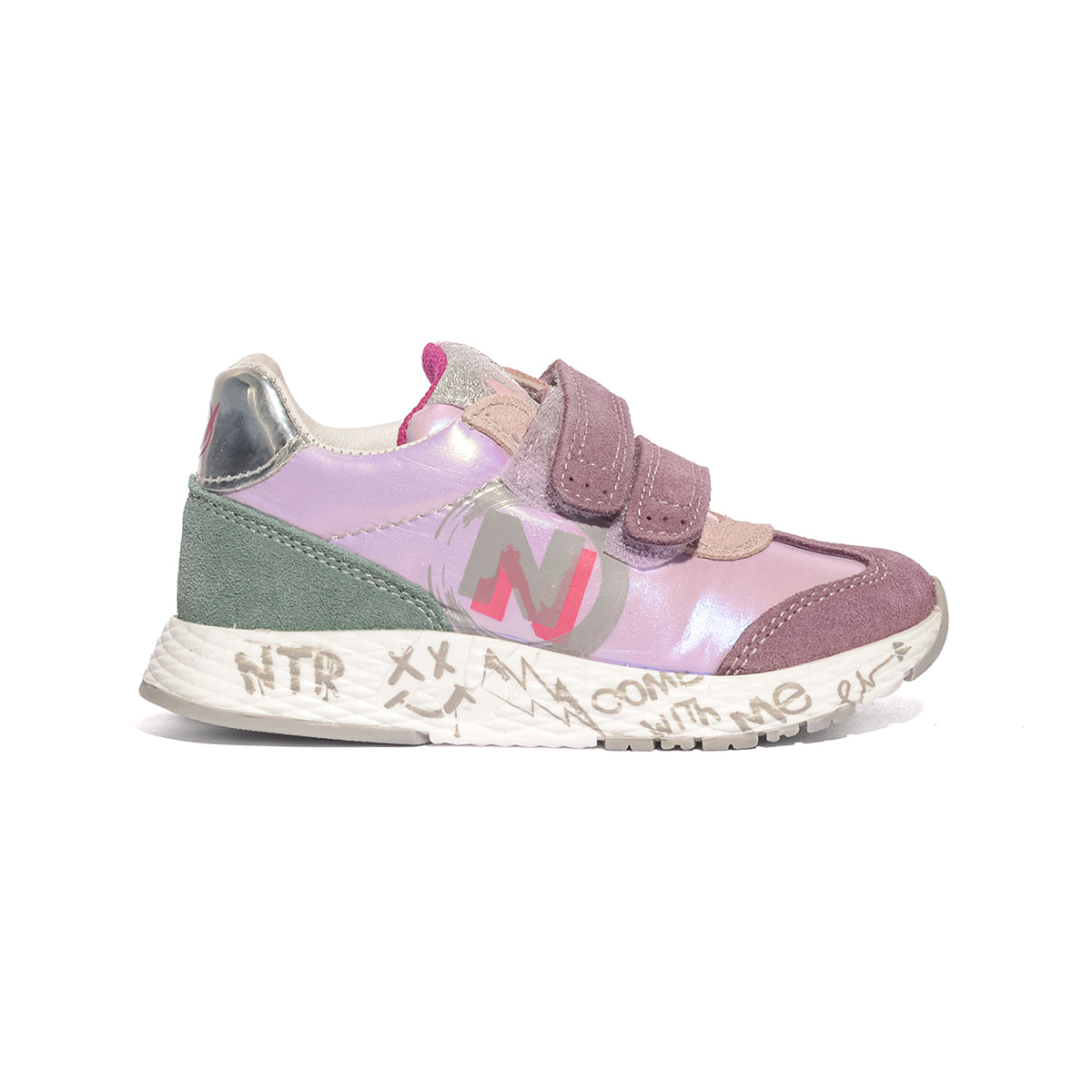 NATURINO 0012018225.31.1I46 MAGNOLIA LILIAC Sneakers Bambina 