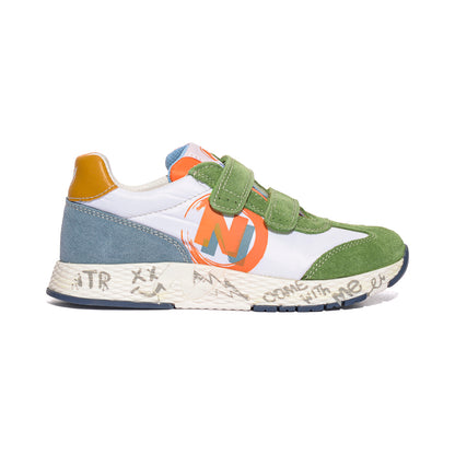 NATURINO 0012018225.35.1F28 VERDE Sneakers Bambino 