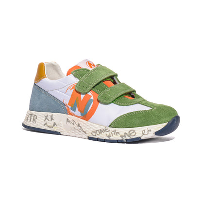 NATURINO 0012018225.35.1F28 VERDE Sneakers Bambino 