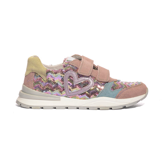 NATURINO 0012018227.04.1M17 ROSA Sneakers Bambina 