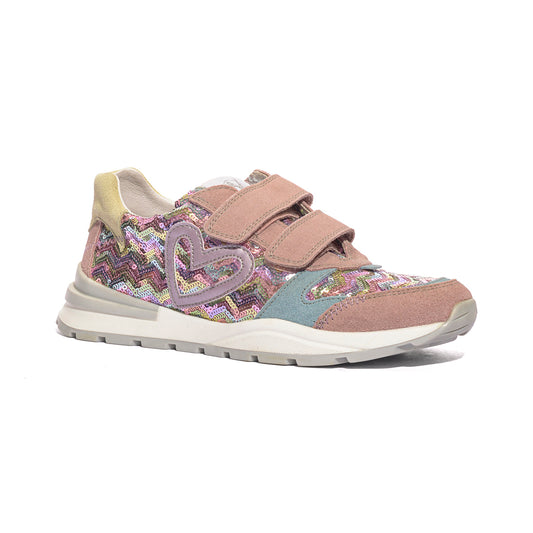 NATURINO 0012018227.04.1M17 ROSA Sneakers Bambina 