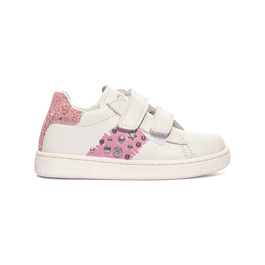 NATURINO 0012018251.01.1N04 BIANCO Sneakers Bambina 