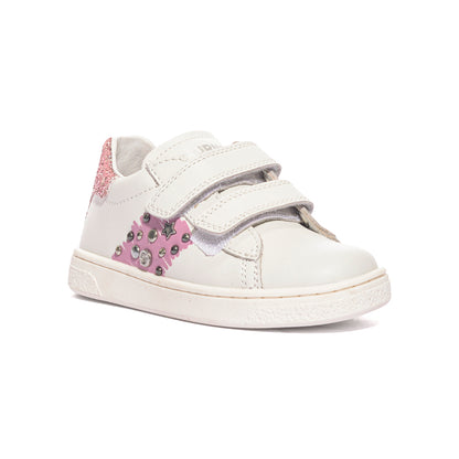 NATURINO 0012018251.01.1N04 BIANCO Sneakers Bambina 