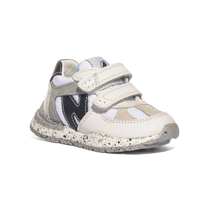 NATURINO 0012018598.03.1N21 BIANCO Sneakers Bambino 