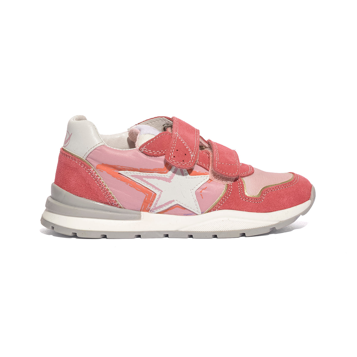 NATURINO 0012018599.02.1H76 PAPAYA PINK Sneakers Bambina 