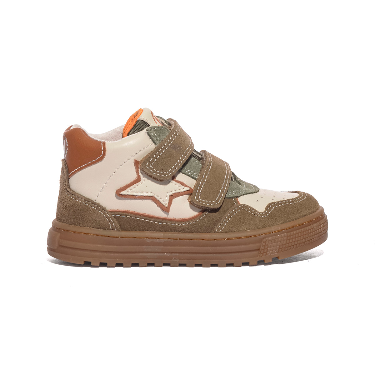 NATURINO 0012018618.01.2D78 LIGHT BROWN MILK Sneakers Bambino 