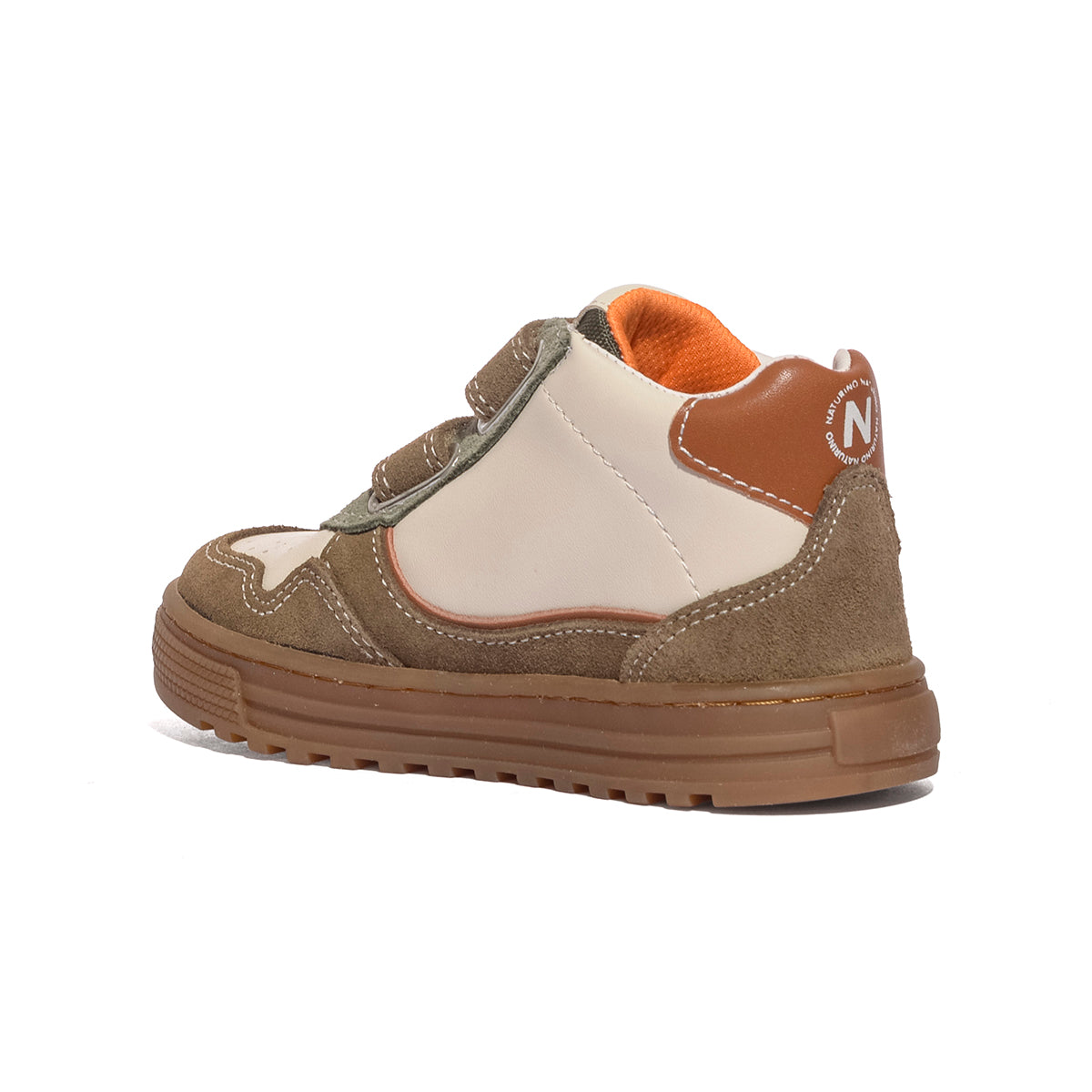 NATURINO 0012018618.01.2D78 LIGHT BROWN MILK Sneakers Bambino 