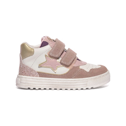 NATURINO 0012018618.12.2M08 ROSE WHITE Sneakers Bambina 