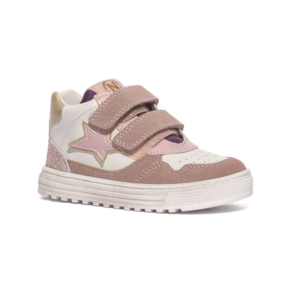 NATURINO 0012018618.12.2M08 ROSE WHITE Sneakers Bambina 