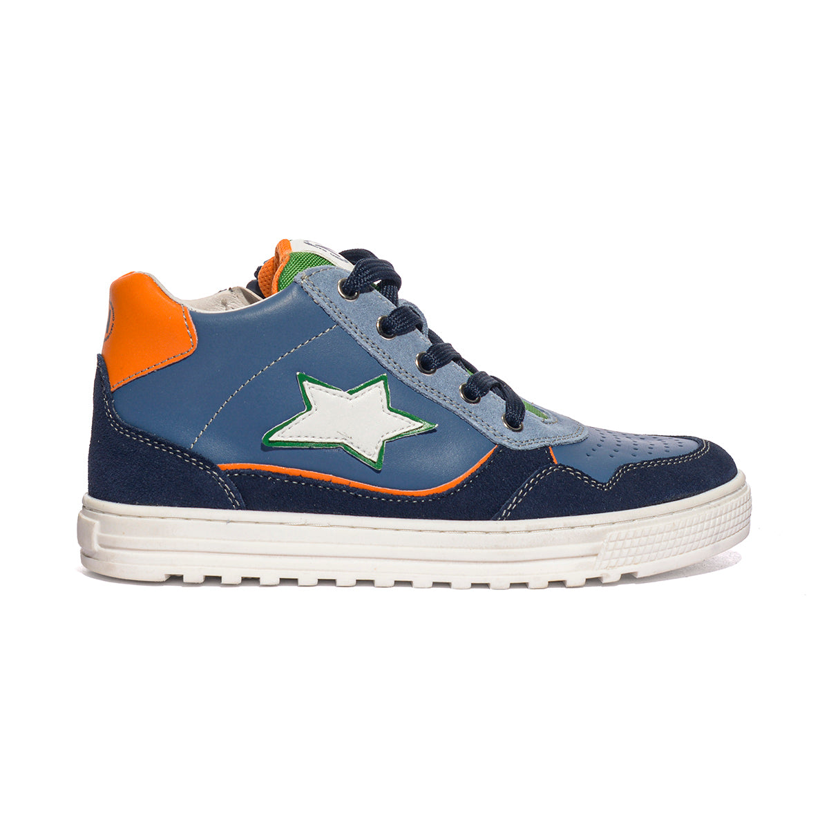 NATURINO 0012018619.01.1C53 BLEU Sneakers Bambino 