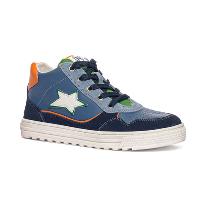 NATURINO 0012018619.01.1C53 BLEU Sneakers Bambino 