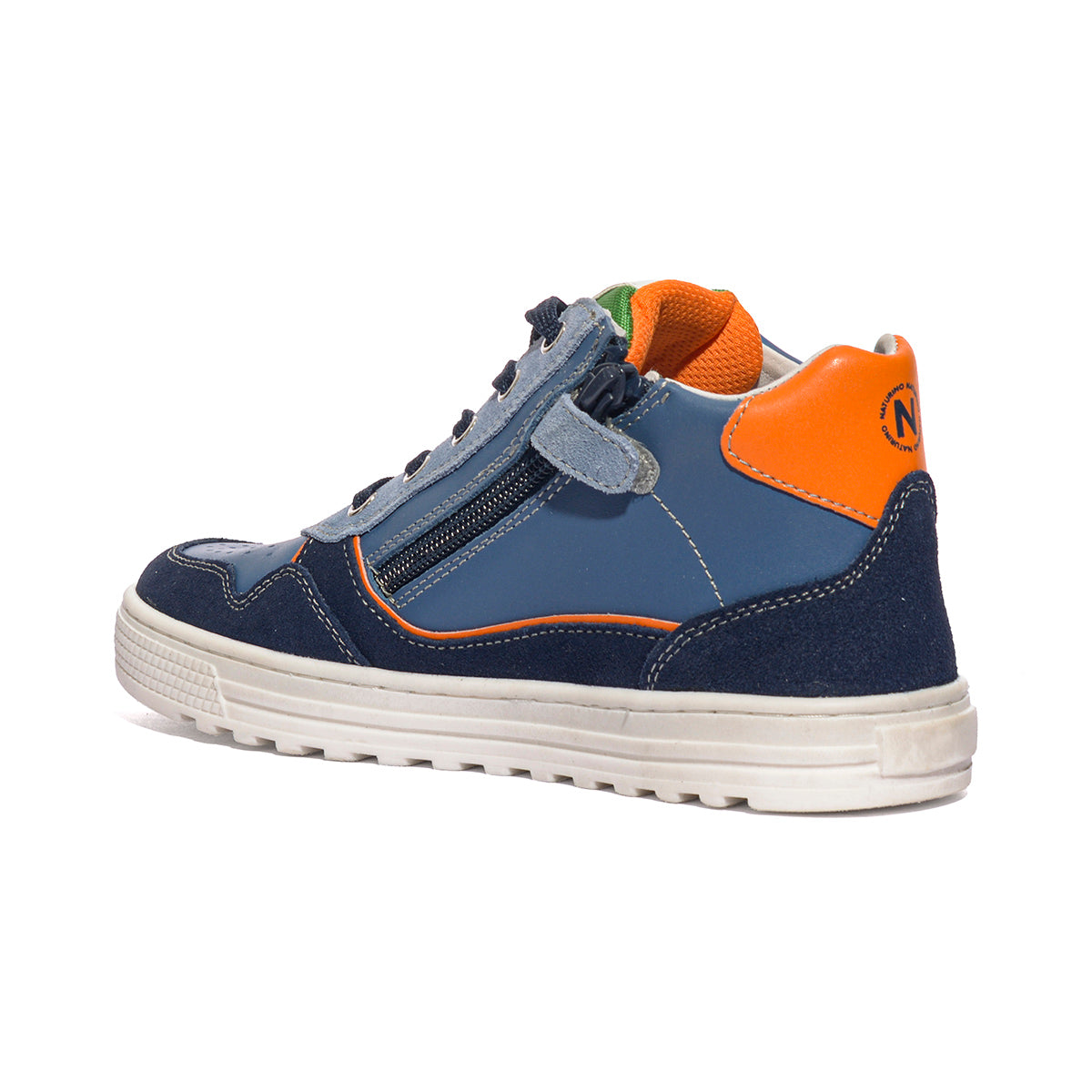 NATURINO 0012018619.01.1C53 BLEU Sneakers Bambino 