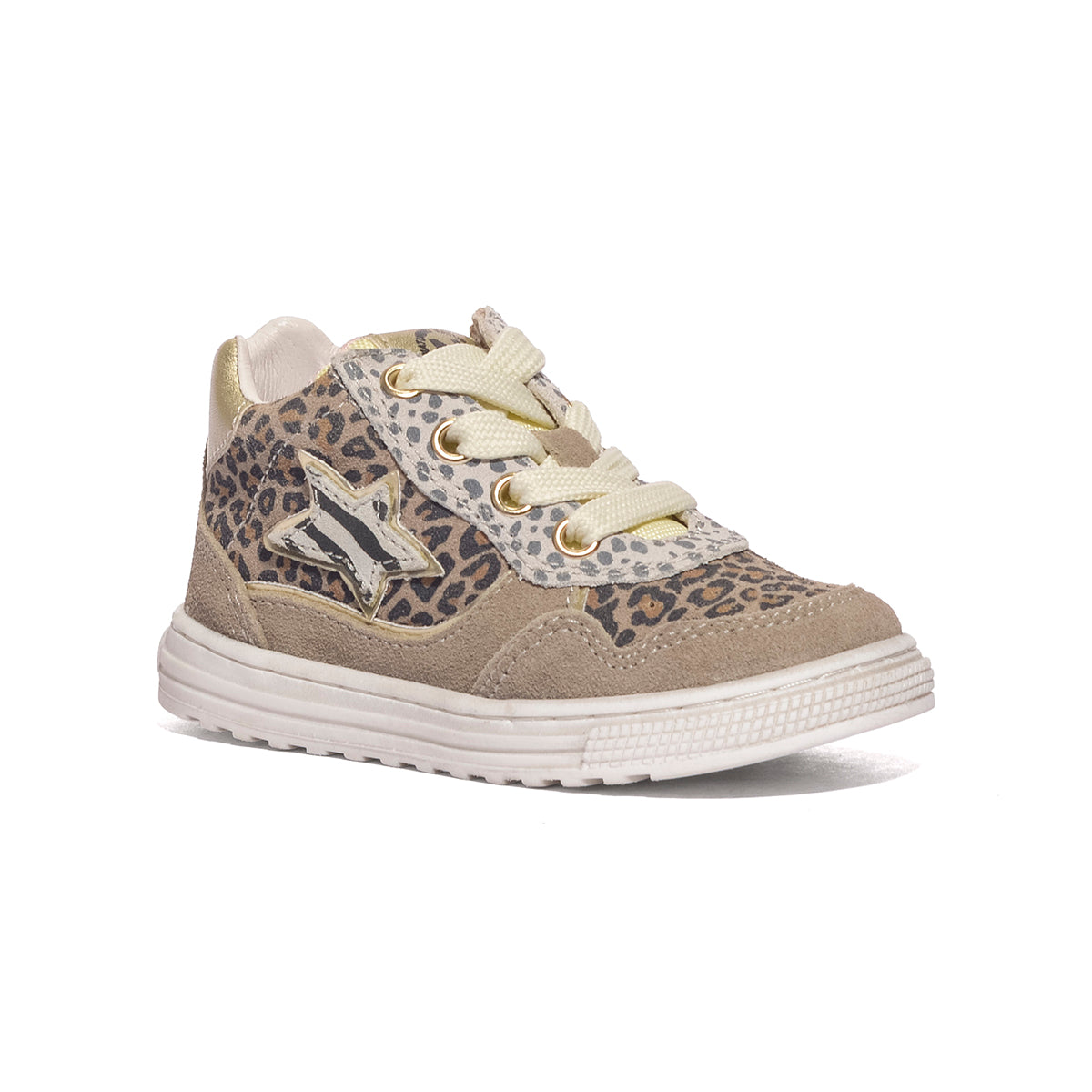 NATURINO 0012018619.09.1D85 TAUPE BROWN Sneakers Bambina 