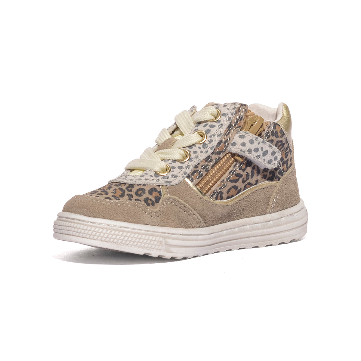 NATURINO 0012018619.09.1D85 TAUPE BROWN Sneakers Bambina 