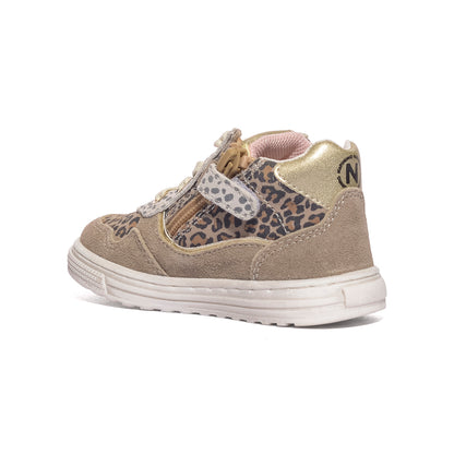 NATURINO 0012018619.09.1D85 TAUPE BROWN Sneakers Bambina 
