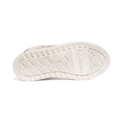 NATURINO 0012018619.10.1Q13 SILVER WHITE Sneakers Bambina 