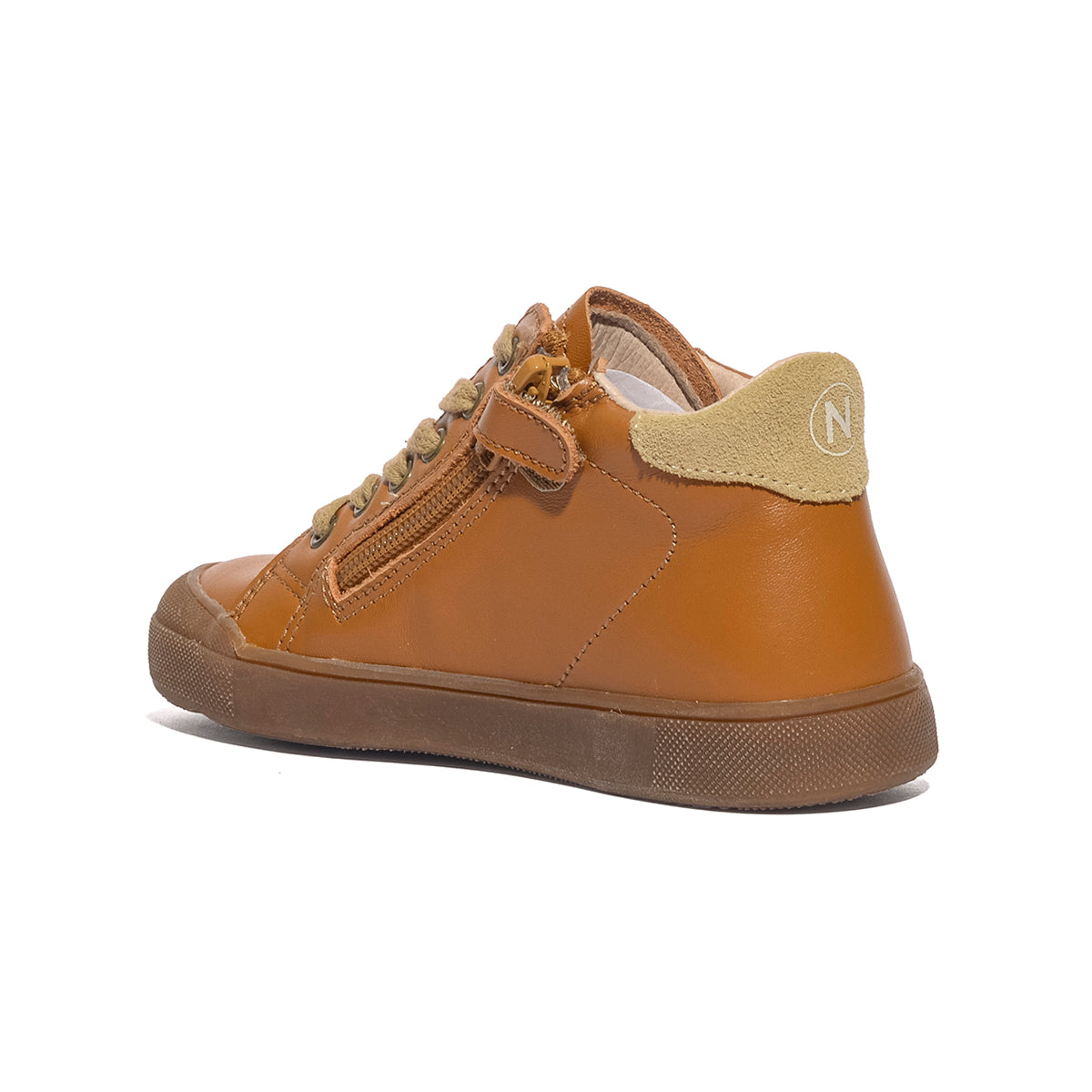 NATURINO 0012018729.01.3D28 BROWN SAND Sneakers Bambino 