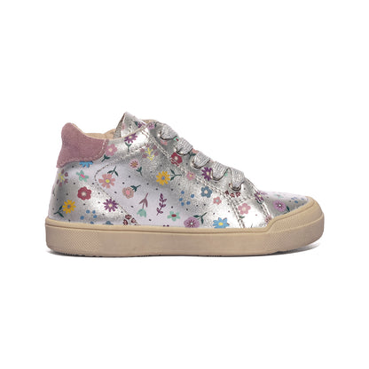 NATURINO 0012018729.10.1Q19 SILVER MAGNOLIA Sneakers Bambina 