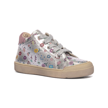 NATURINO 0012018729.10.1Q19 SILVER MAGNOLIA Sneakers Bambina 
