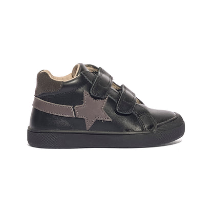 NATURINO 0012018731.01.1A01 BLACK Sneakers Bambina 