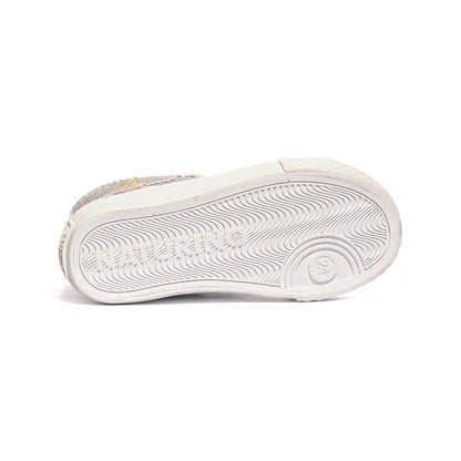 NATURINO 0012019062.01.1Q97 ARGENTO/NICHEL Sneakers Bambina 