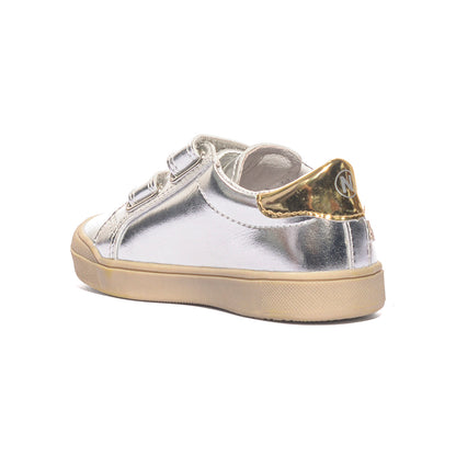 NATURINO 0012019167.05.1Q13 ARGENTO/NICHEL Sneakers Bambina 