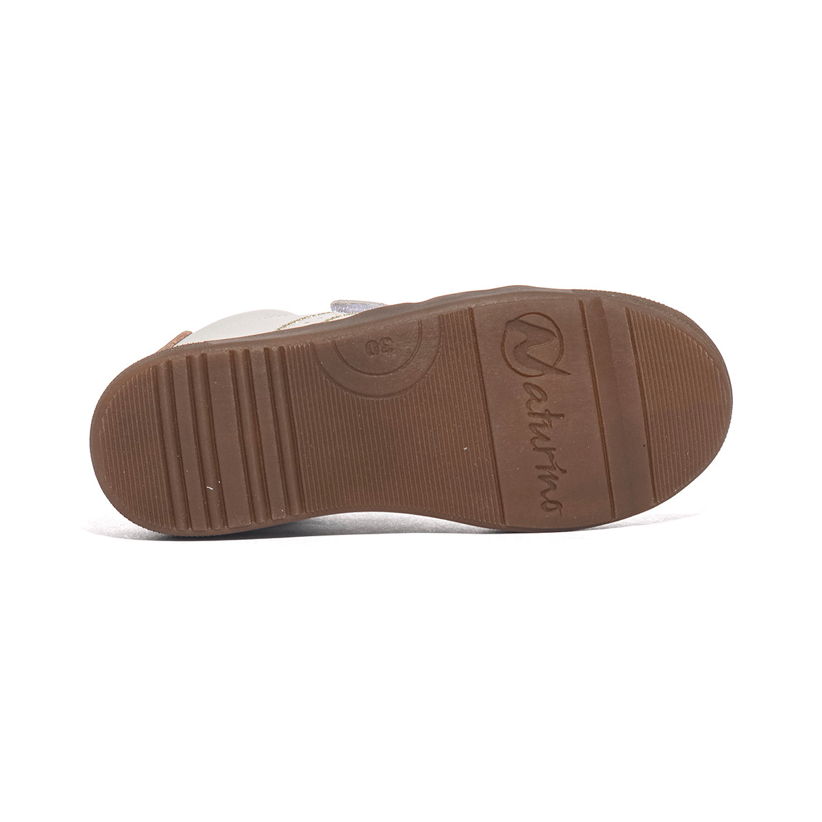 NATURINO 0012019205.03.1B31 GREY WHITE Sneakers Bambina 