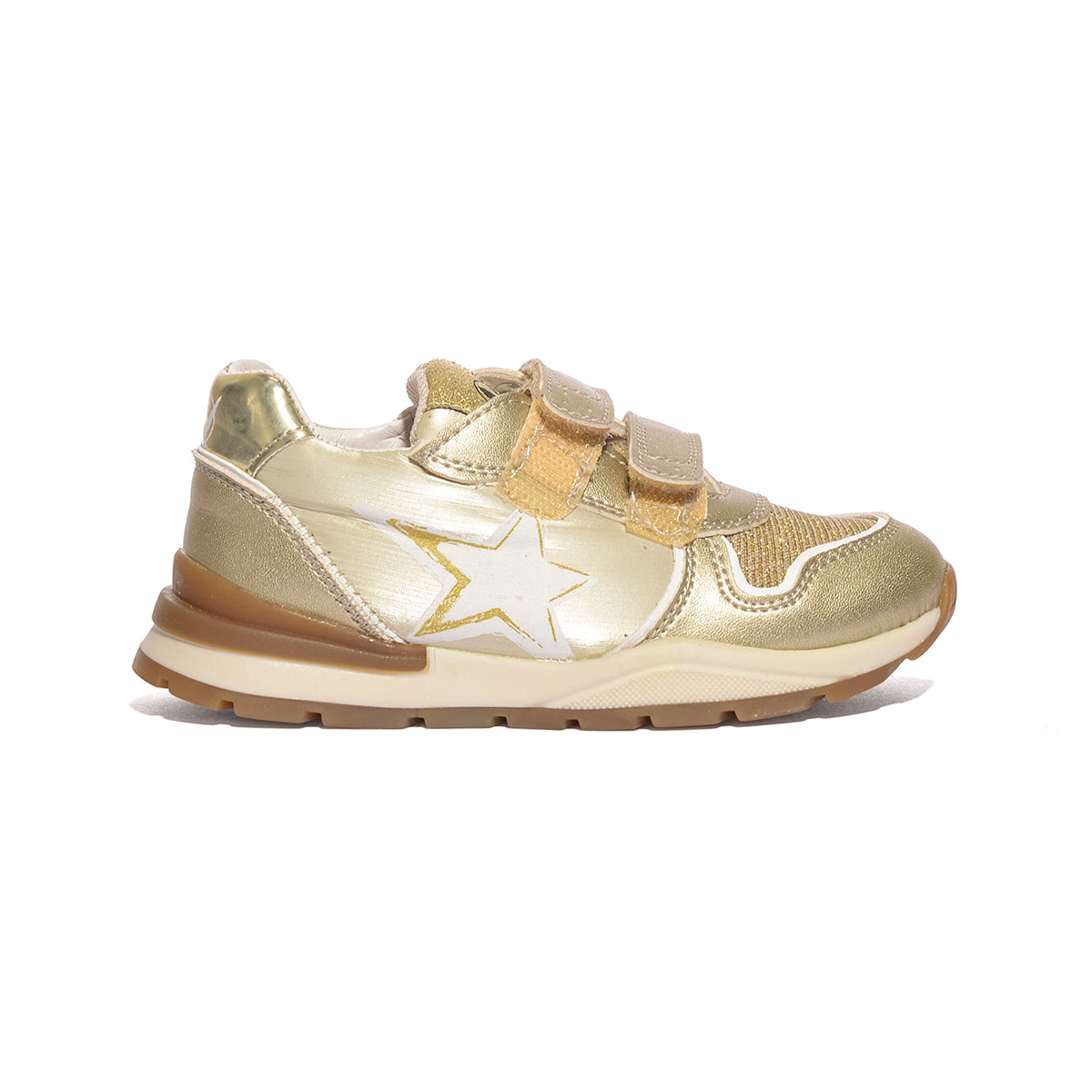 NATURINO 0012019367.02.1Q17 PLATINUM WHITE Sneakers Bambina 