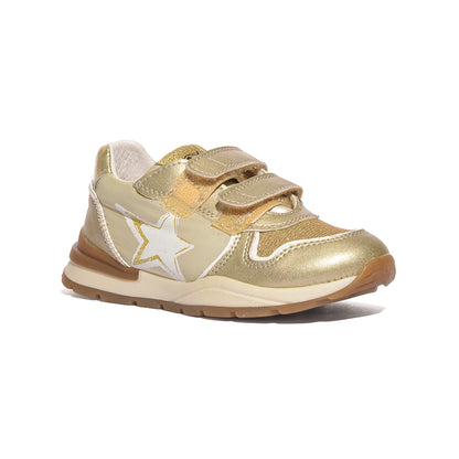 NATURINO 0012019367.02.1Q17 PLATINUM WHITE Sneakers Bambina 