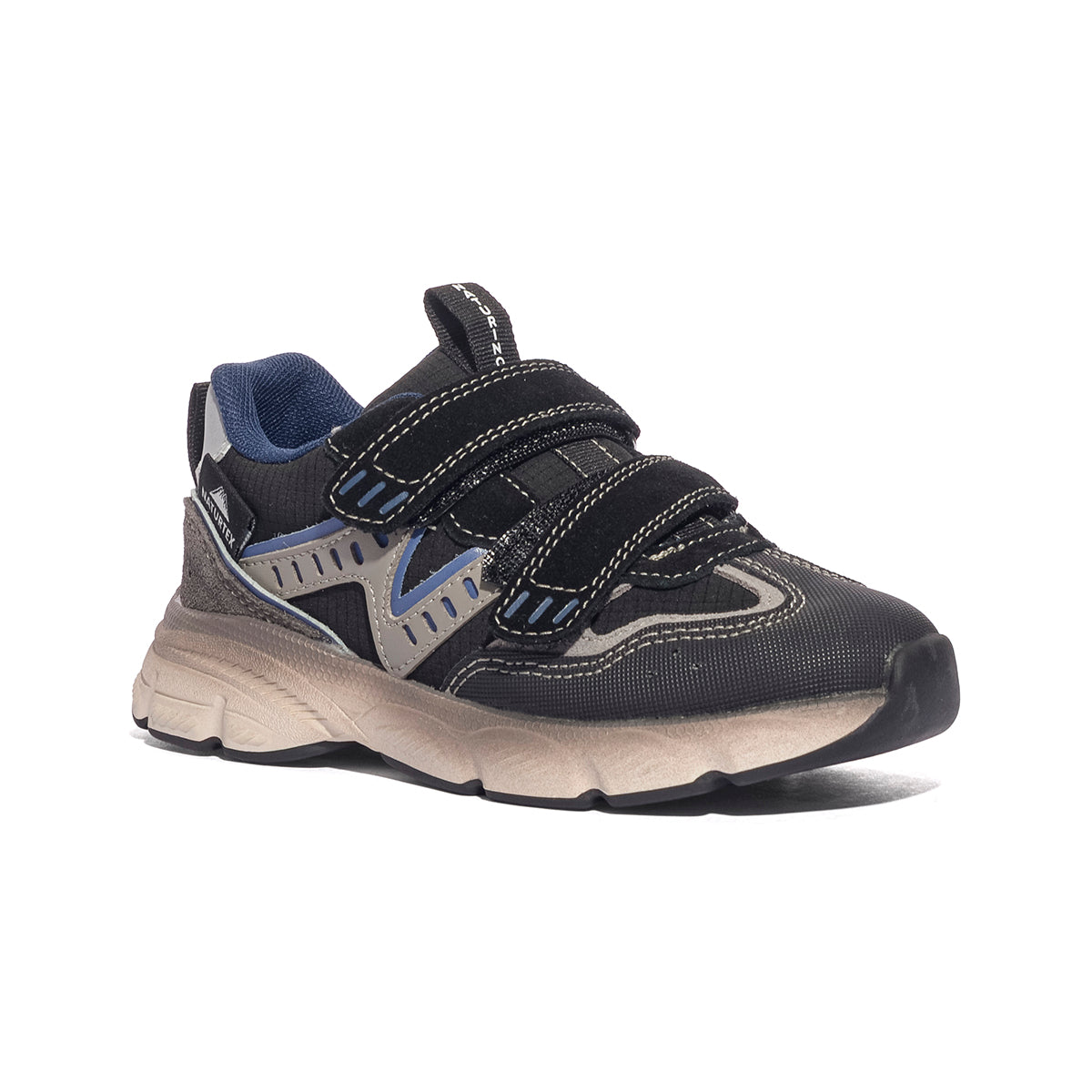 NATURINO 0012019374.01.1A67 BLACK DARK GREY Sneakers Bambino 
