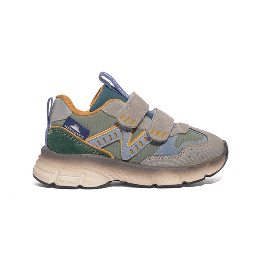 NATURINO 0012019374.01.2B21 DARK GREY MILITARE Sneakers Bambino 