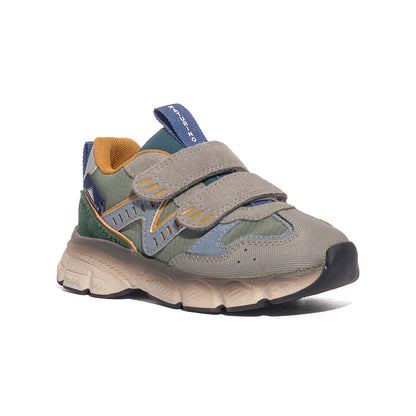 NATURINO 0012019374.01.2B21 DARK GREY MILITARE Sneakers Bambino 