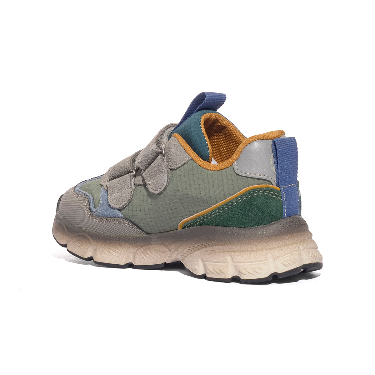 NATURINO 0012019374.01.2B21 DARK GREY MILITARE Sneakers Bambino 