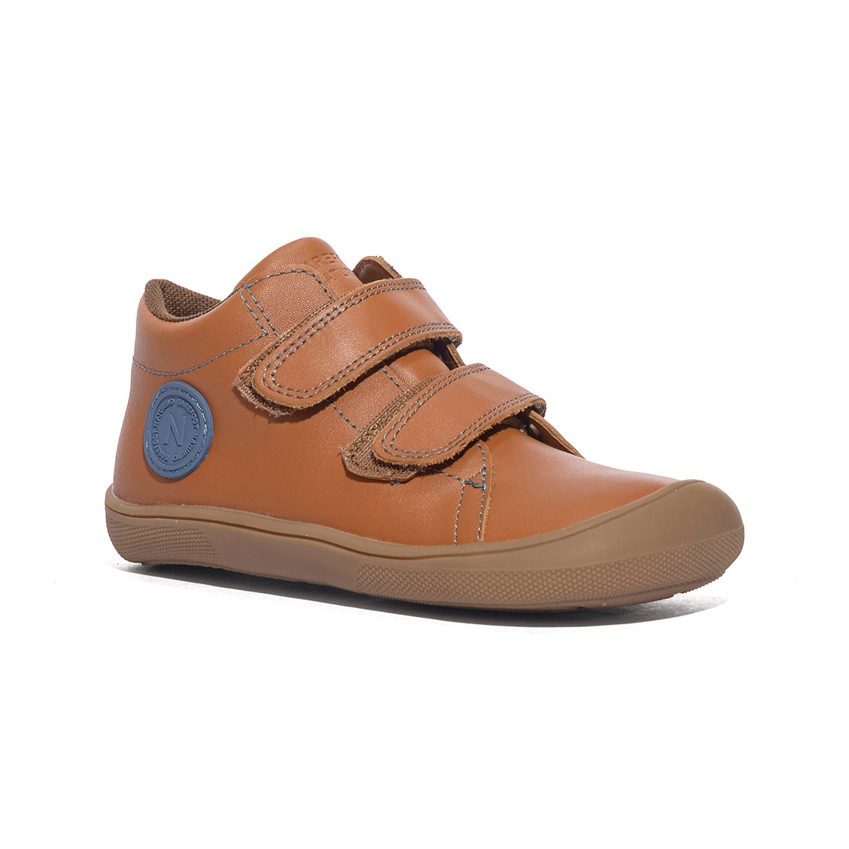 NATURINO 0012019417.01.1D06 COGNAC AZURE Sneakers Bambino 