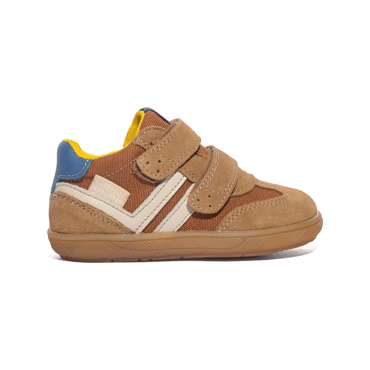 NATURINO 0012019427.01.1D06 BROWN AZURE Sneakers Bambino 