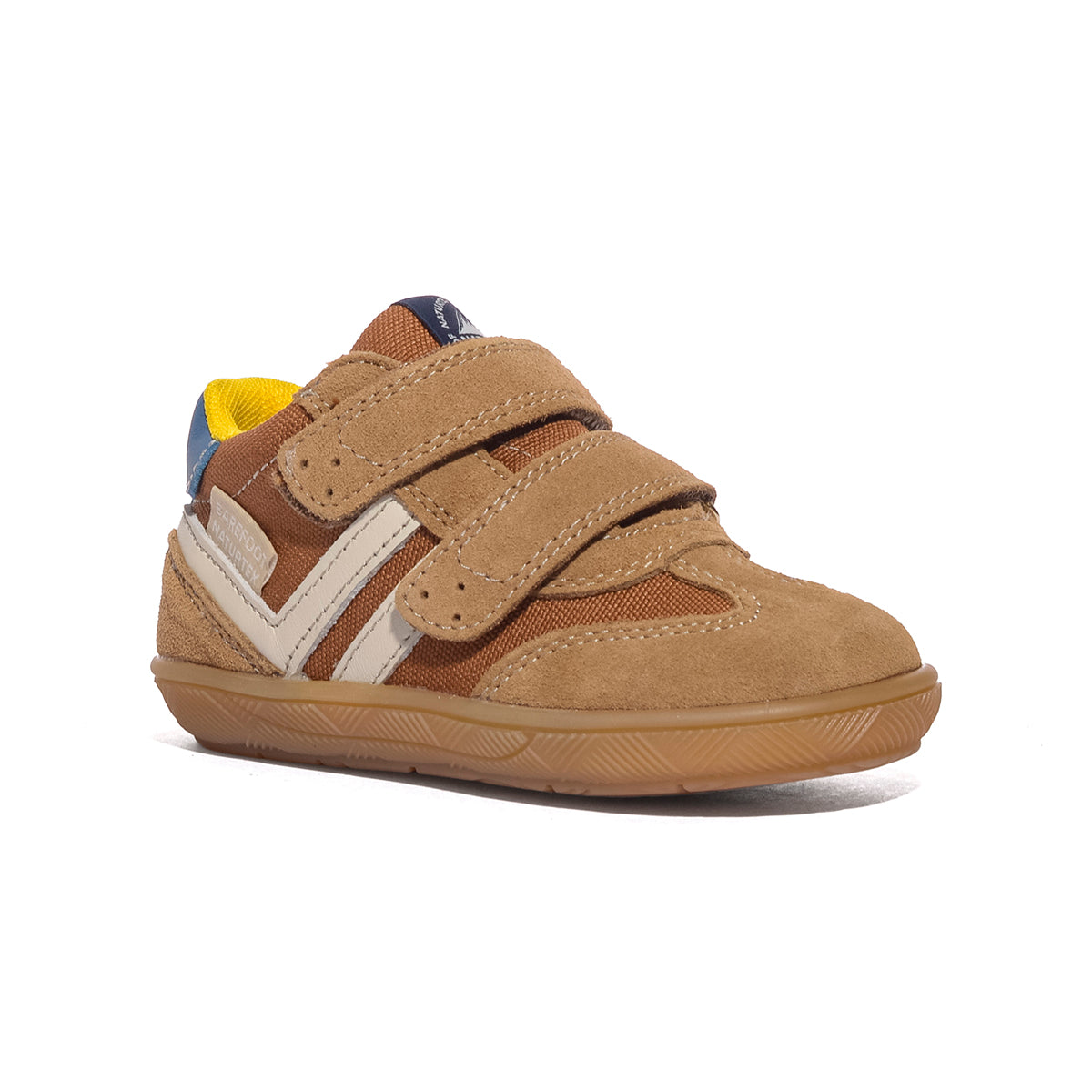 NATURINO 0012019427.01.1D06 BROWN AZURE Sneakers Bambino 