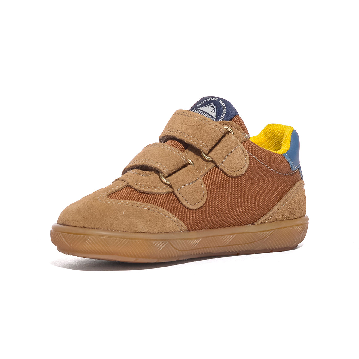 NATURINO 0012019427.01.1D06 BROWN AZURE Sneakers Bambino 