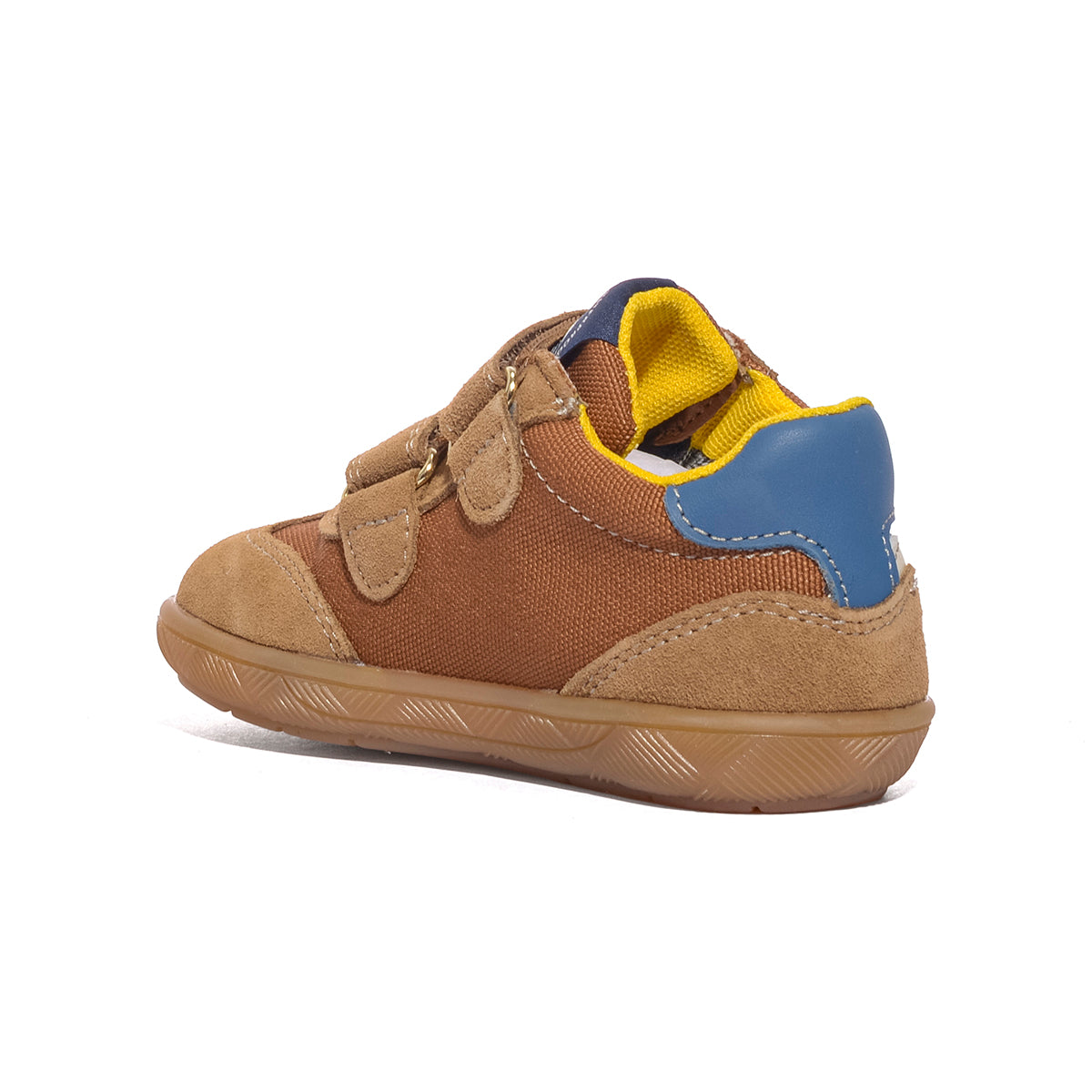 NATURINO 0012019427.01.1D06 BROWN AZURE Sneakers Bambino 