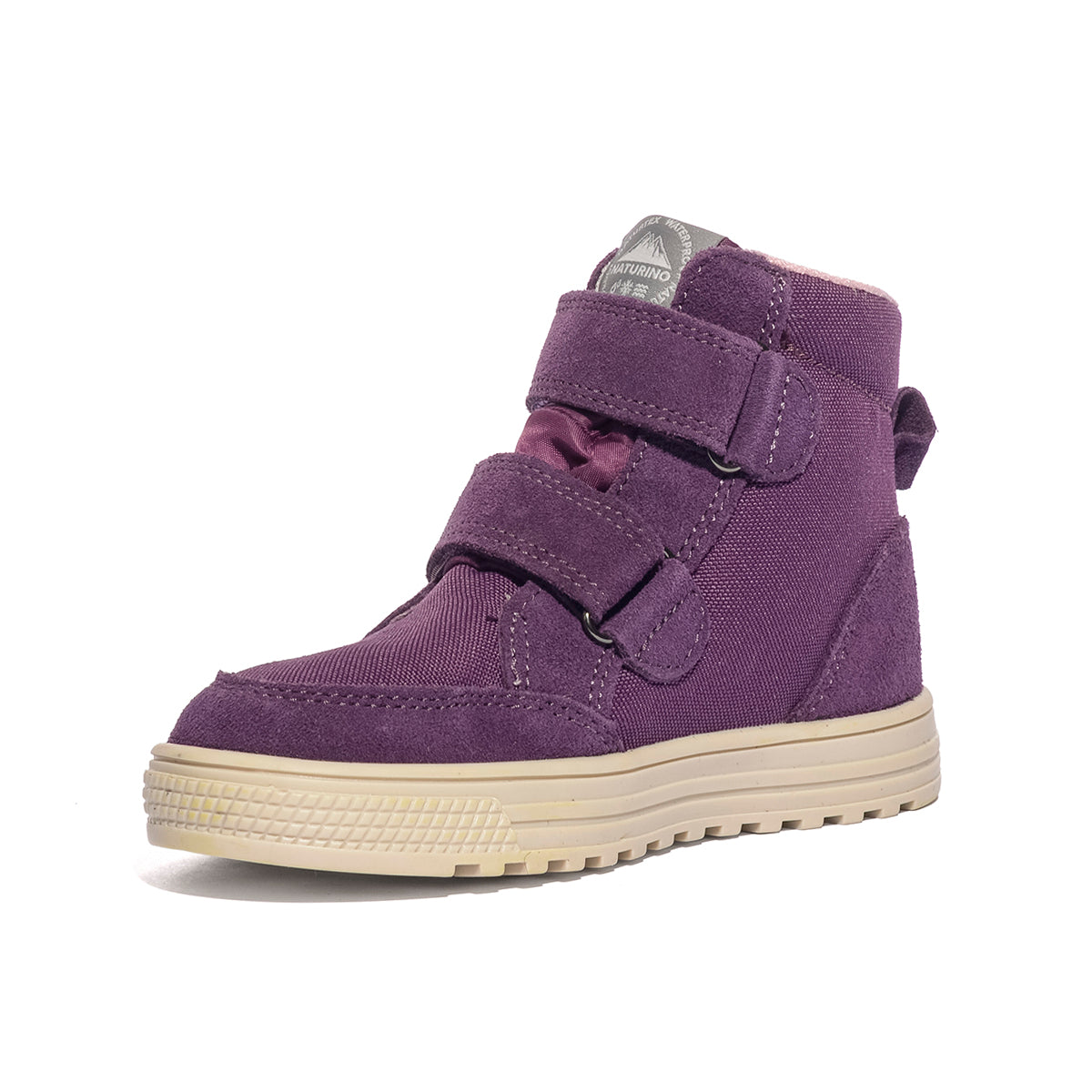 NATURINO 0012019545.01.1I92 MELANZANA ROSE Sneakers Bambina 