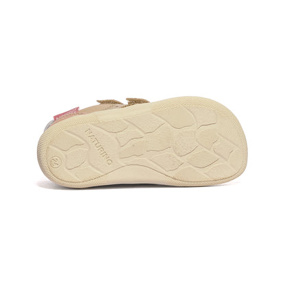 NATURINO 0012019581.03.1Q03 PLATINUM BEIGE Sneakers Bambina 